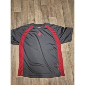 Indiana Hoosiers Campus Heritage Collection T-Shirt Mens XL‎ Gray Red 154